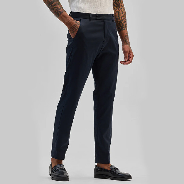 Navy Slim Fit Chinos
