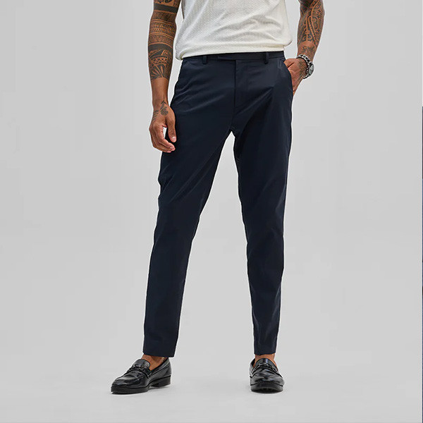 Navy Slim Fit Chinos